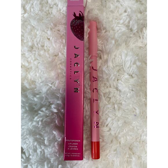 Jaclyn Cosmetics Poutspoken Lip Liner Crayon Sugared NEW - Picture 1 of 7